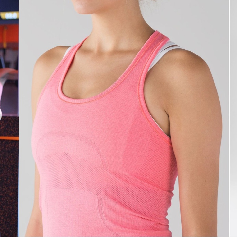 lululemon athletica Pink Tank Top